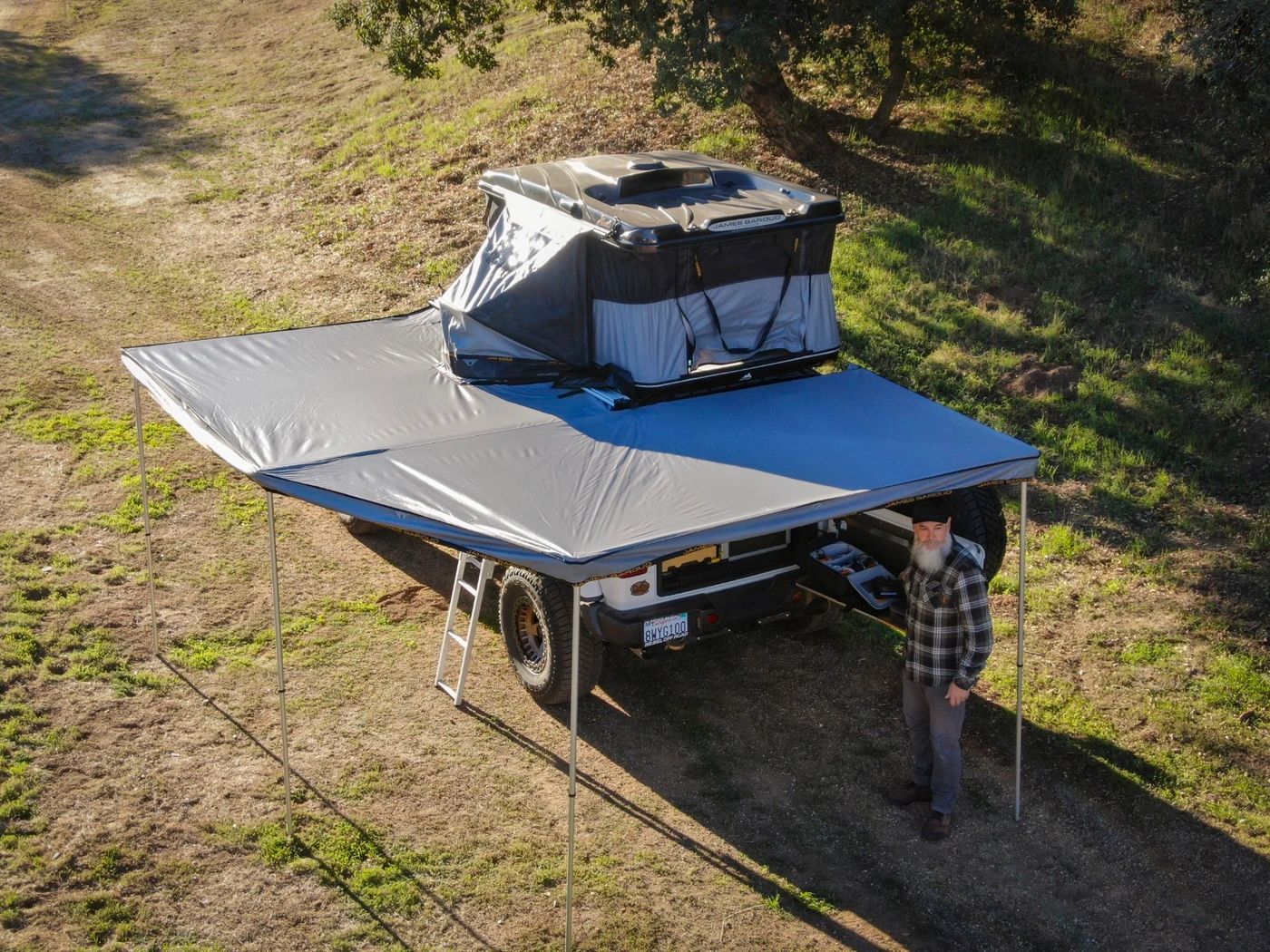 James Baroud rooftop tents 270º