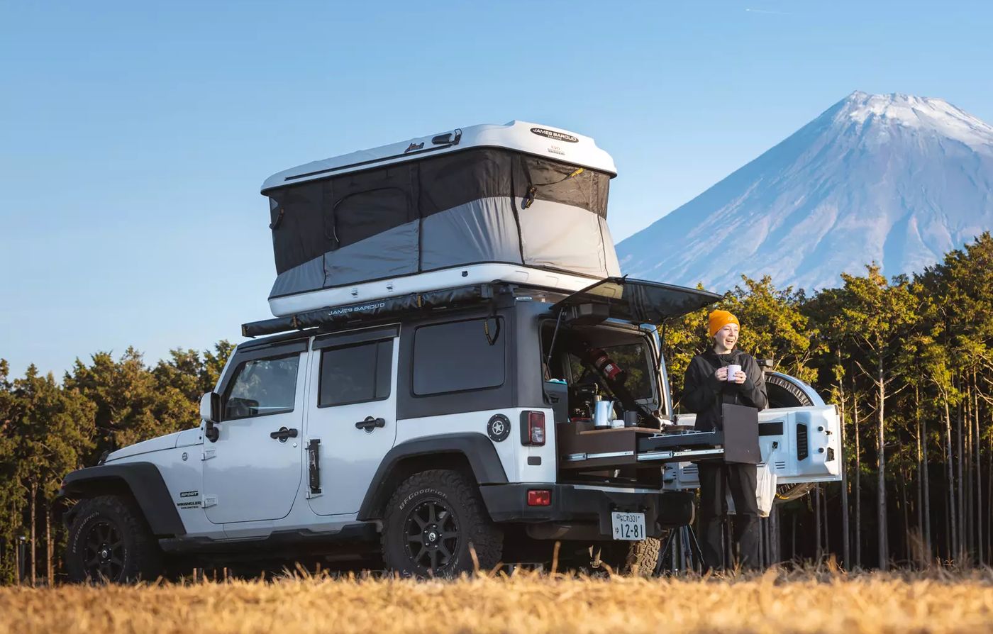 James Baroud rooftop tents Evaision