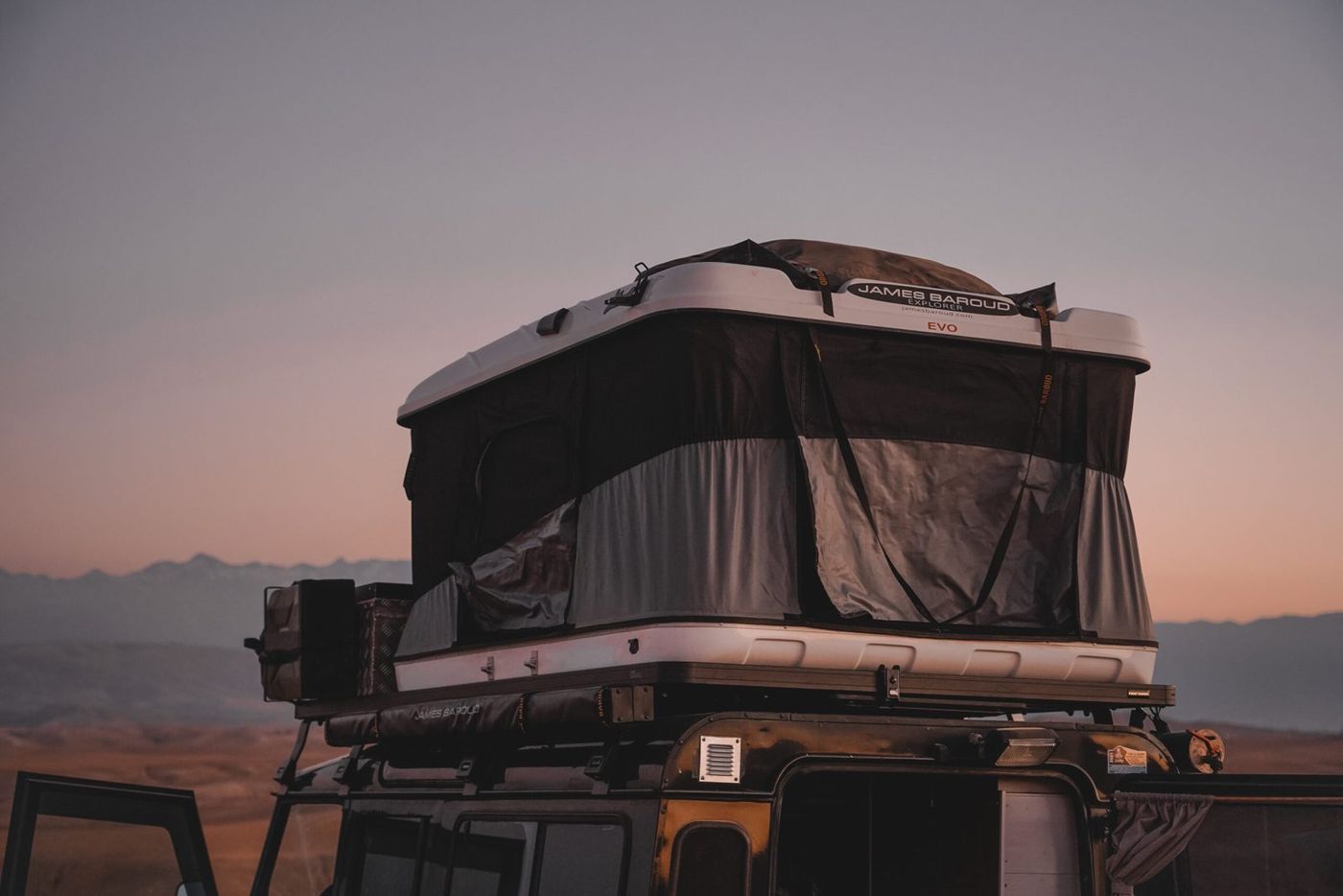 James Baroud rooftop tents Grand Raid X